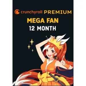 Crunchyroll - 1 Year Mega Fan Subscription