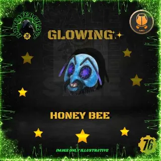 GLOWING HONEY BEE MASK