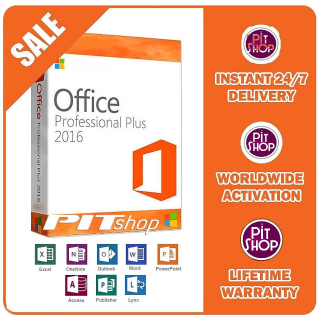 Microsoft Office 2016 Pro Professional Plus Windows License