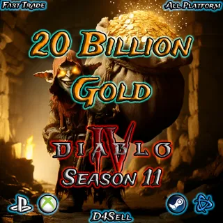 Diablo 4 s11 Gold | 20 000 000 000