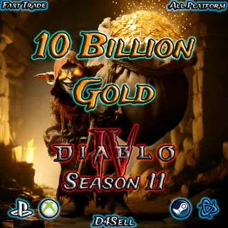 Diablo 4 s11 Gold | 10 000 000 000