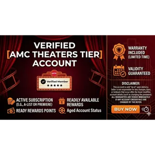 PREMIUM AMC THEATERS ACCOUNT | VERIFIED ACCESS