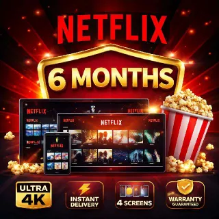 Netflix Premium  – 6 Months Warranty | Ultra HD |