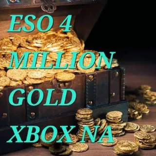 THE ELDER SCROLLS ONLINE 4M GOLD XBOX-NA