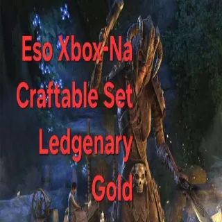 ESO CRAFTED LEDGENARY GOLD SET