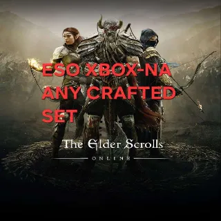 ESO XBOX NA 5 PIECE CRAFTED SET LEDGENARY GOLD