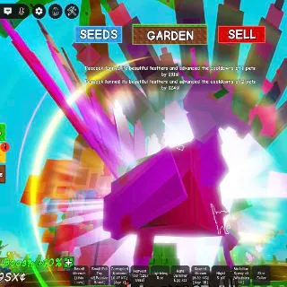 Huge Rainbow Peacock