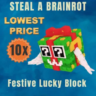 10x Festive Lucky Block