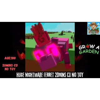 🍟HUGE NIGHTMARE FERRETS | 20MIN CD NO TOY!|🌱GROW A GARDEN🌱 FAST DELIVERY |🚚