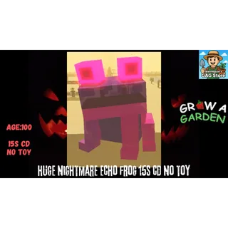 🐸NIGHTMARE HUGE ECHO FROG | 15S CD NO TOY!|🌱GROW A GARDEN🌱 FAST DELIVERY |🚚