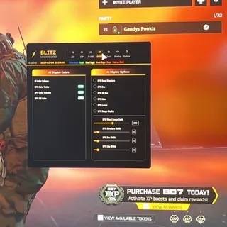 Bo7/Bo6/Wz Blitz Menu