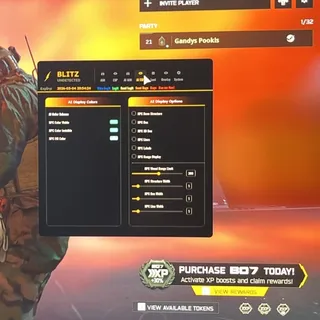 Bo7/Bo6/Wz Blitz Menu