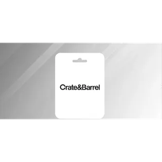 $97 USD Crate & Barrel eGift Card with code and PIN.