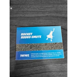 ROCKET RODEO EMOTE