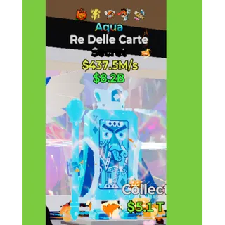 Secret Aqua Re Delle Carte 437.5M/s 5x Trait Fortnite Steal The Brainrot (Fast Delivery)
