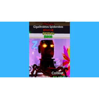 Rare Enternal Darkness Gigalitraktos Spidorobos Eternal 825M/s 1x Trait