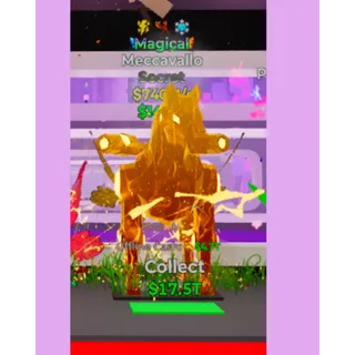 Secret Magical Meccavallo 740M/s 3x Trait Fortnite Steal The Brainrot (Fast Delivery)