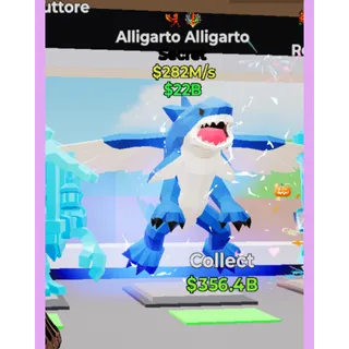 Secret Alligarto Alligarto 282M/s 2x Trait Fortnite Steal The Brainrot (Fast Delivery)