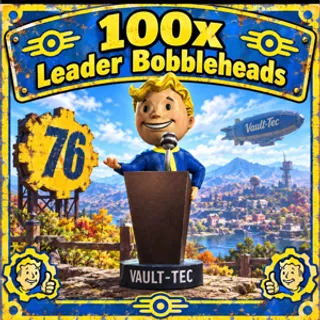 100 Leader Bubbleheads