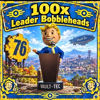 100 Leader Bubbleheads