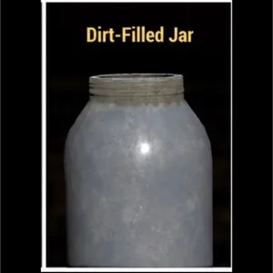 Dirt Filled Jar