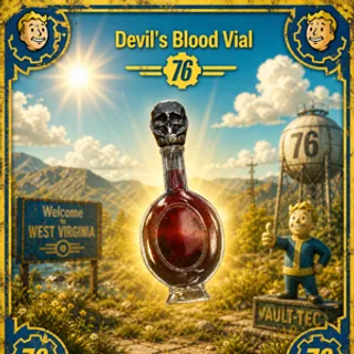 Devils Blood Vial