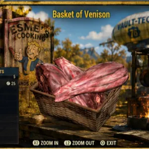 Basket Of Venison