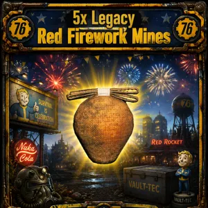 5x Red Fireworks Mine