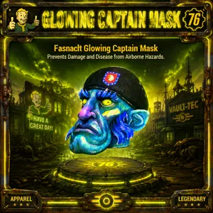 Glowing Captain Mask