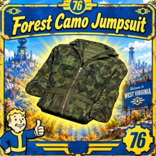 Forest Camo Jumpsuit