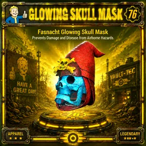 Glowing Skull Mask