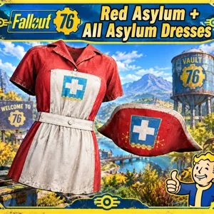 Red Asylum Dress + Set