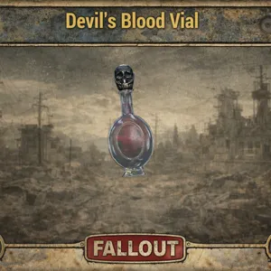 Fancy Devils Blood Vial