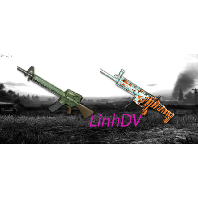 Pubg M16a4 Scar L Jungle Playerunknown S Battlegrounds In Game Items Gameflip