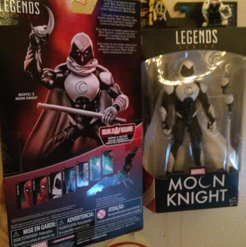 Moon Knight Marvel Legends Rare With Rare Vulture Baf Piece - moon knight roblox