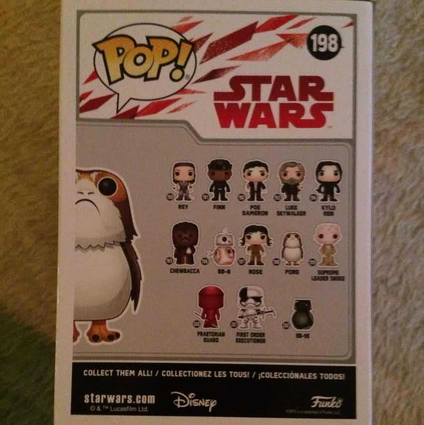 funko pop porg 198