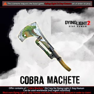 Dying Light 2 - Cobra Machete DLC RoW CD Key