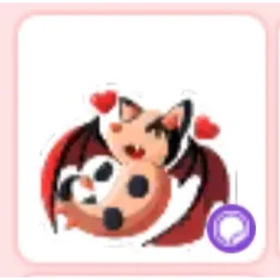 Bat Dragon Cuddle Animated Sticker