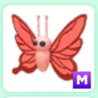 Mega Scarlet Butterfly