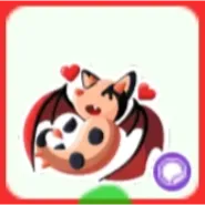 Bat Dragon Cuddle Animated Sticker