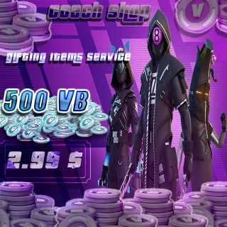 500 vbucks | Gifting items shop Service