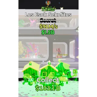 Toxic Los Esok Sekolitos 91M/s