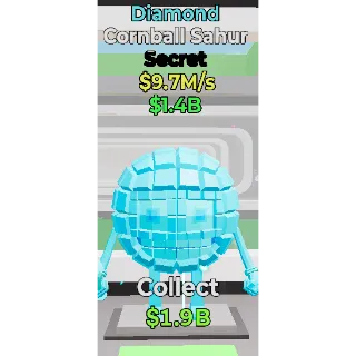 Diamond Cornball Sahur - Fortnite Steal The Brainrot