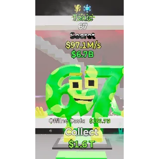 Toxic 67 97.1M/s - Fortnite Steal The Brainrot