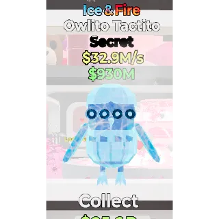 Ice & Fire Owlito Tactito - Fortnite Steal The Brainrot