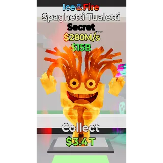 Ice and Fire Spaghetti - Fortnite Steal The Brainrot