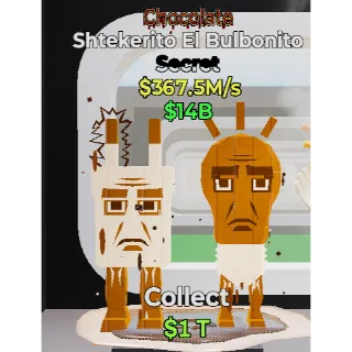 Chocolate Shtekerito El Bulbonito