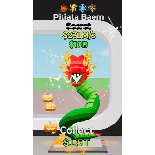 Pitata Beam 4 Traits 231M/s - Fortnite Steal The Brainrot