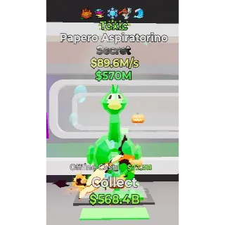 Rare Toxic Papero Aspiratorino