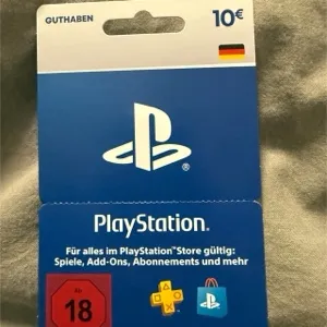 €10.00 PlayStation Store